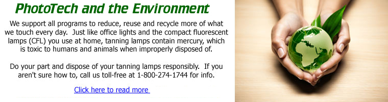 SunMaster and the Environment.  Click for more info.