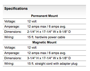 12.116 Specifications