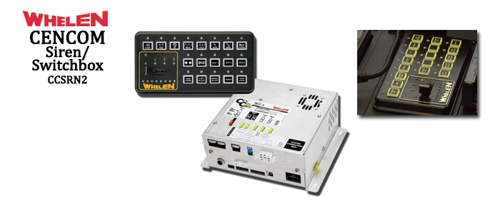 Whelen CENCOM Siren/Switch Box
