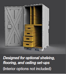 Pelican EX448 Trade Show Case Optional Shelving