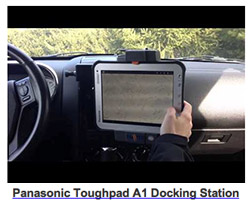Havis Panasonic ToughPad A1 Docking Station - DS-PAN-500