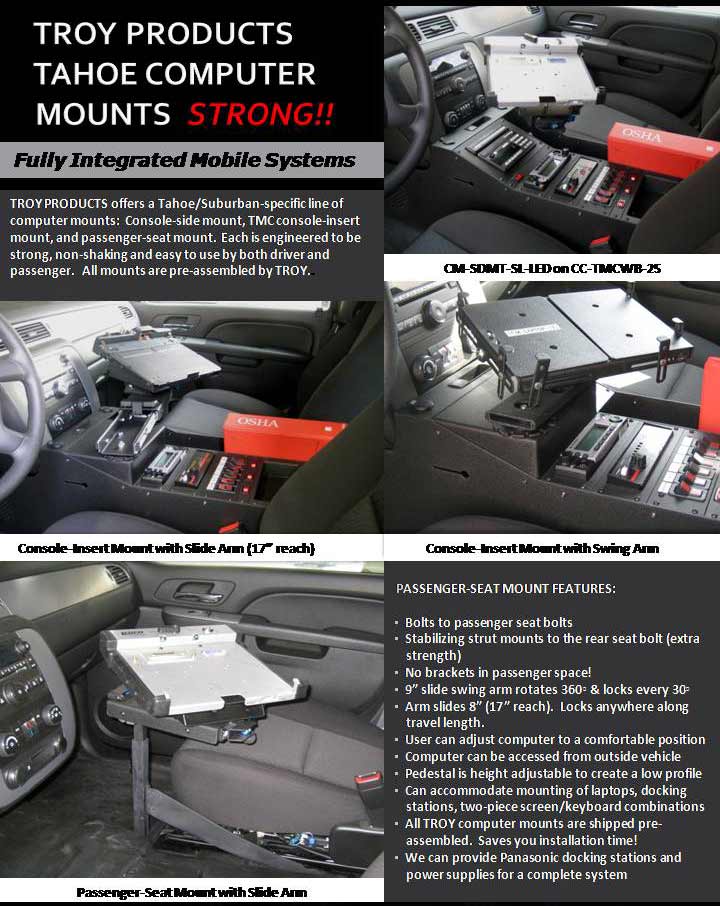 Troy Products Tahoe Product Line