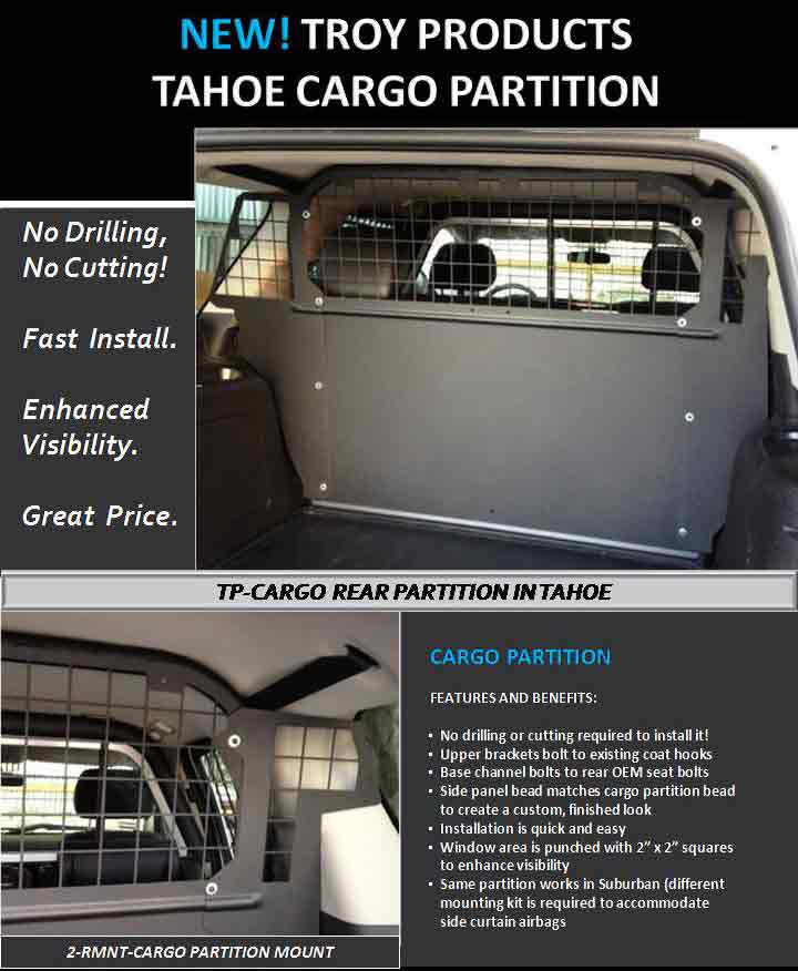 Troy Products Tahoe Product Line