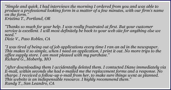 job application form, job application forms, employment application form, employment application forms