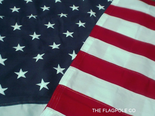 Heavy High Wind Poly II American Flag