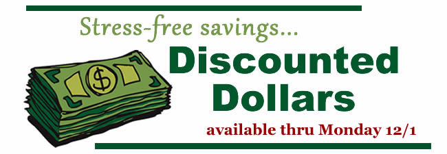 Discounted Dollars Banner