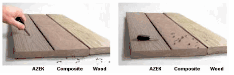 AZEK® Double Dare Scratch Test