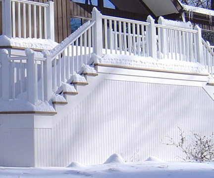 AZEK Brand Beadboard on Porch