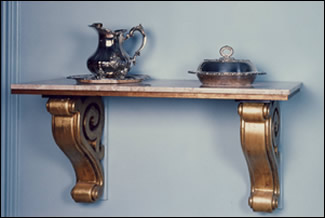 Sideboard using Corbels