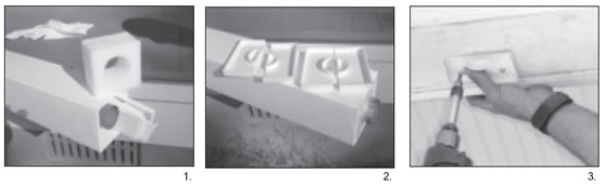 Installation Steps 1, 2, & 3