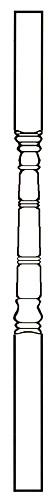 Turned Porch Post