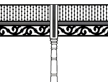 Two Spandrels separated