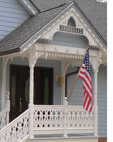 Balusters Touching