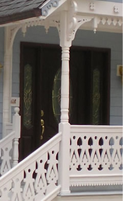 Balusters Touching