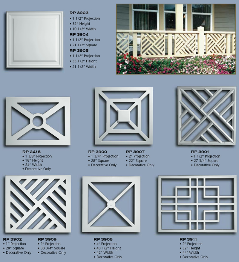 Balustrade Panels