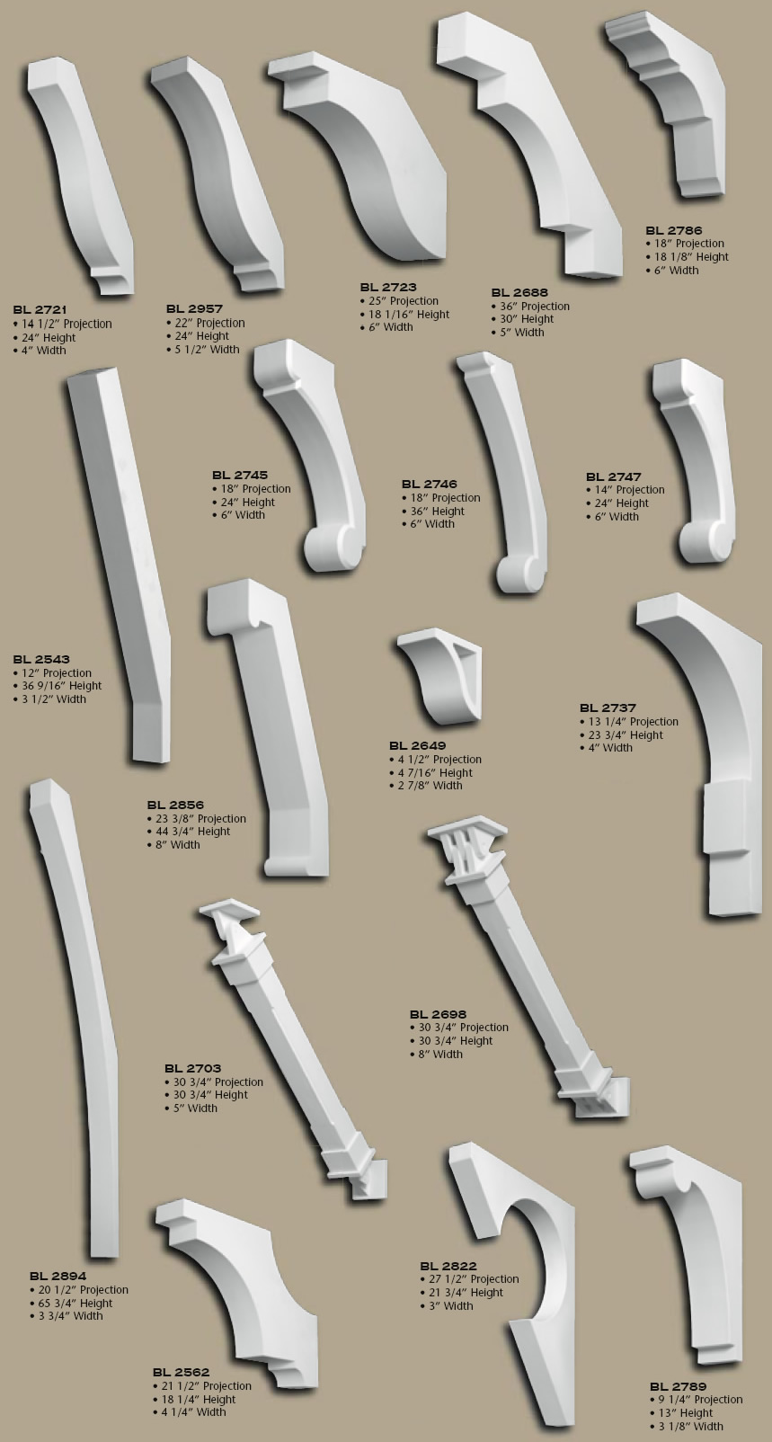 Simple Unframed Brackets, pg 3