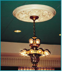 Polyurethane Ceiling Medallion Usage Photo
