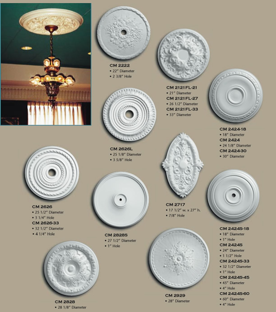 Poly Ceiling Medallions Buy Online Vintage Woodworks