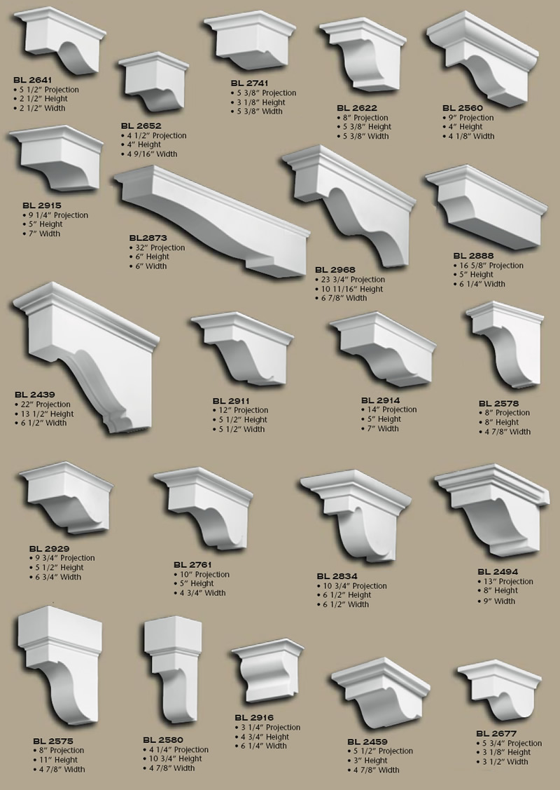 Polyurethane Corbels, pg 11