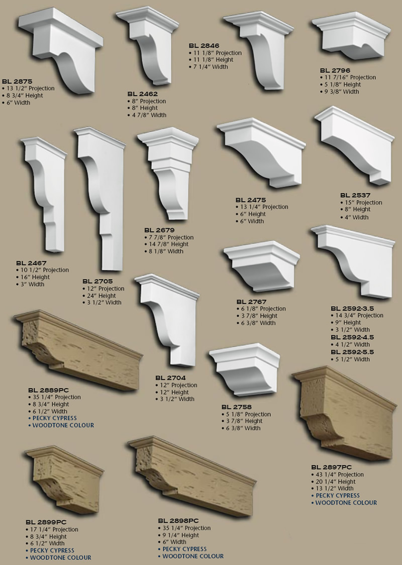 Polyurethane Corbels, pg 12