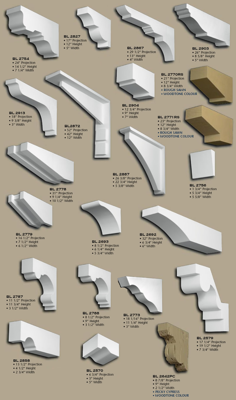 Polyurethane Corbels, pg 13