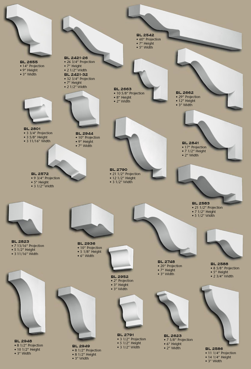 Polyurethane Corbels, pg 16