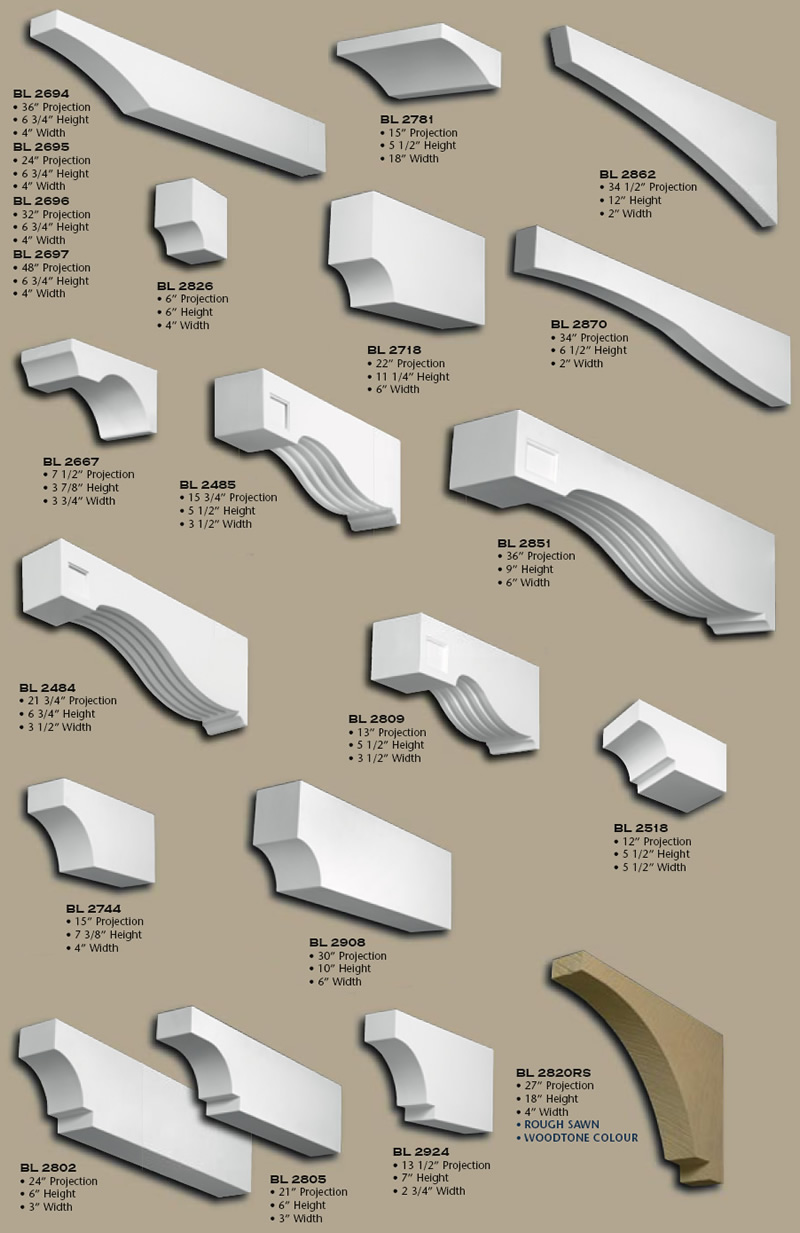 Polyurethane Corbels, pg 17