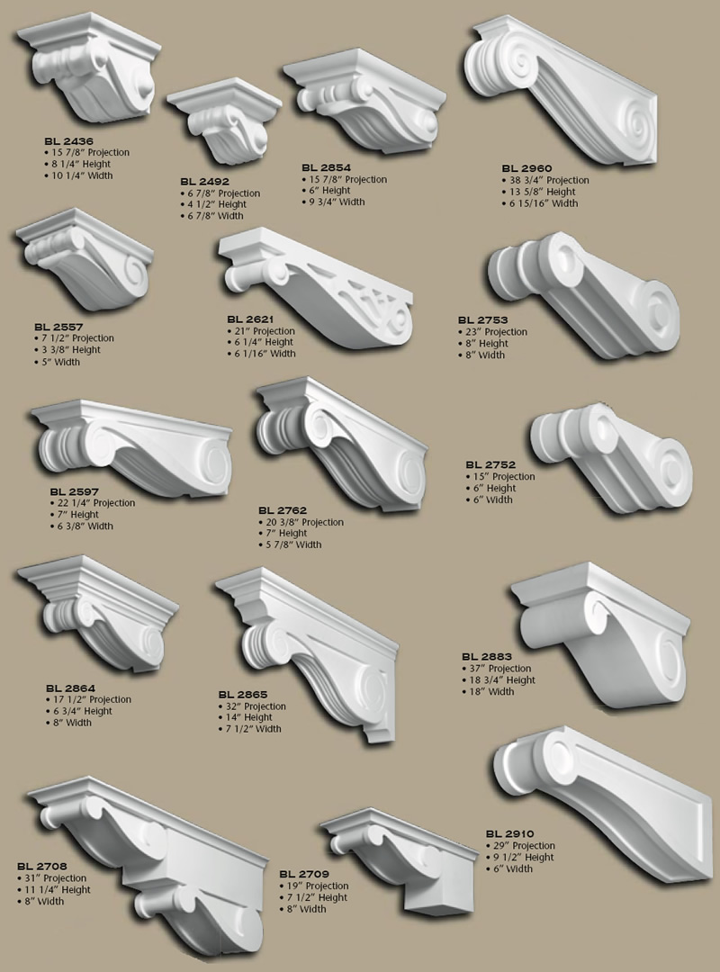 Polyurethane Corbels, pg 4