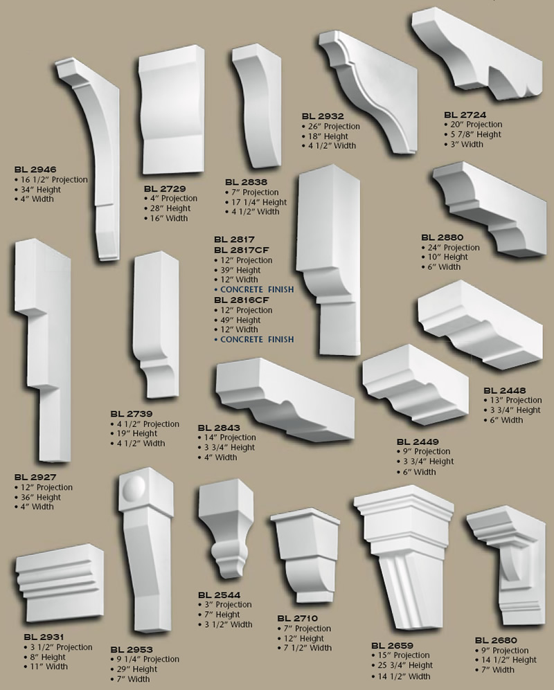 Polyurethane Corbels, pg 7