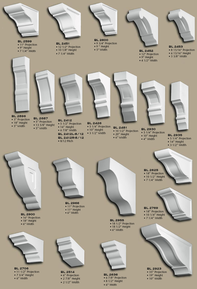 Polyurethane Corbels, pg 8
