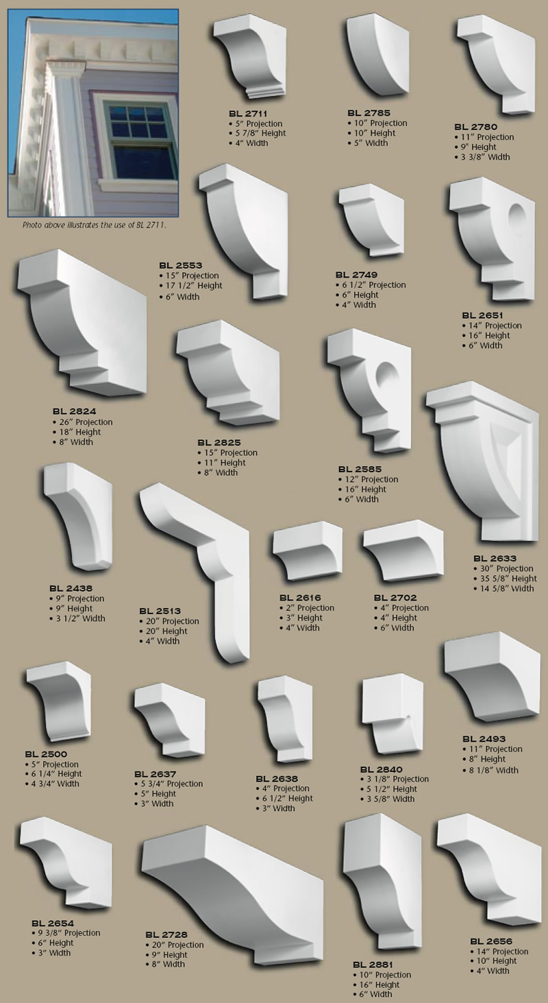 Polyurethane Corbels, pg 9