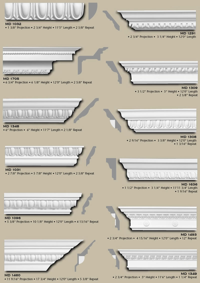 Egg & Dart Crown Moulding, pg 3
