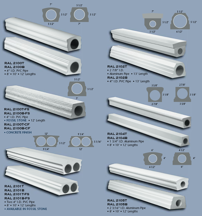 Polyurethane Rails
