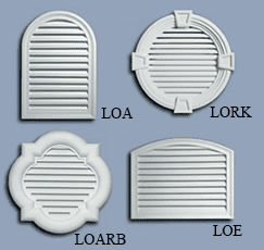 Polyurethane Vents, Louvered