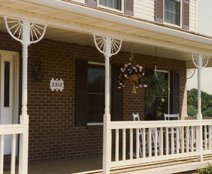 Example of 2-story, newer home (Porch Photo 126)