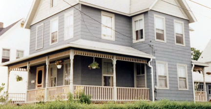 Example of 2-story with front gable (Porch Photo 141)