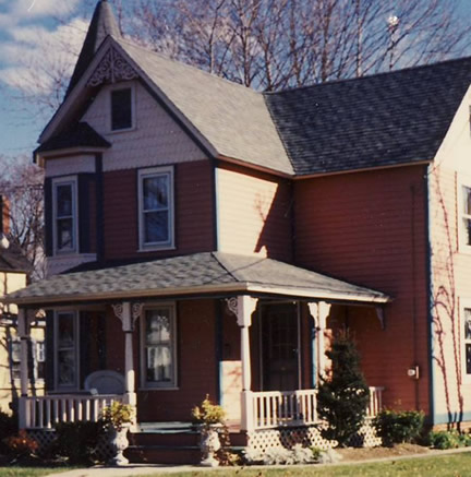 Example of 2-story with front gable (Porch Photo 142)
