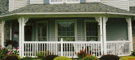 Close-up of Porch Photo