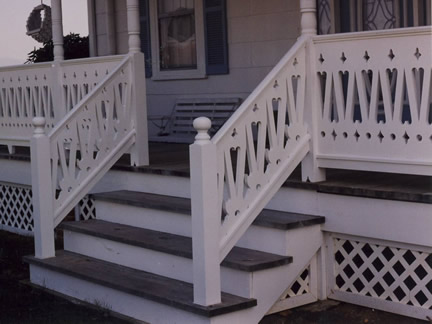 Close-up of Steps - Porch Photo