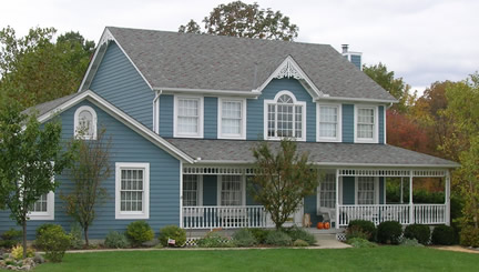 Example of 2-story, newer home (Porch Photo 165)