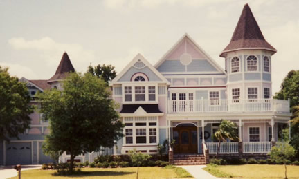 Example of 2-1/2 story with front gable (Porch Photo 36)