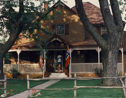 Example of 2-story with front gable (Porch Photo 58)