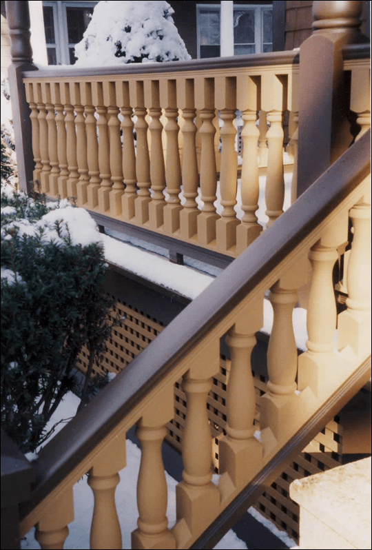 Close-up of Balustrade
