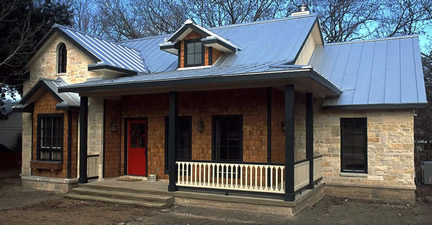 Example of 1-1/2 story with dormers (Porch Photo 92)