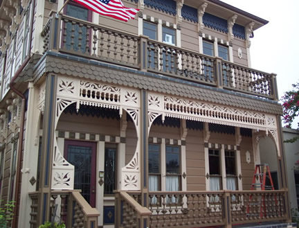 Example of 2-story four square (Porch Photo 94)