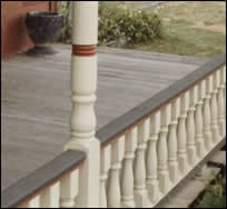 Cedar Baluster Usage Photo