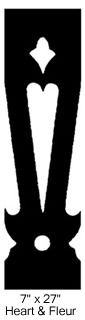 Click to see Heart & Fleur Sawn Baluster Usage Photo