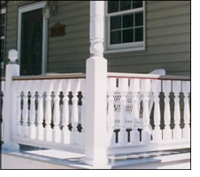 Porch Balusters (Spindles) Usage Photo