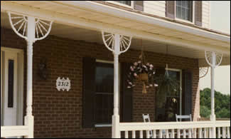 Fan Brackets on Porch Photo 126