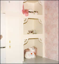 Fan Brackets on shelf